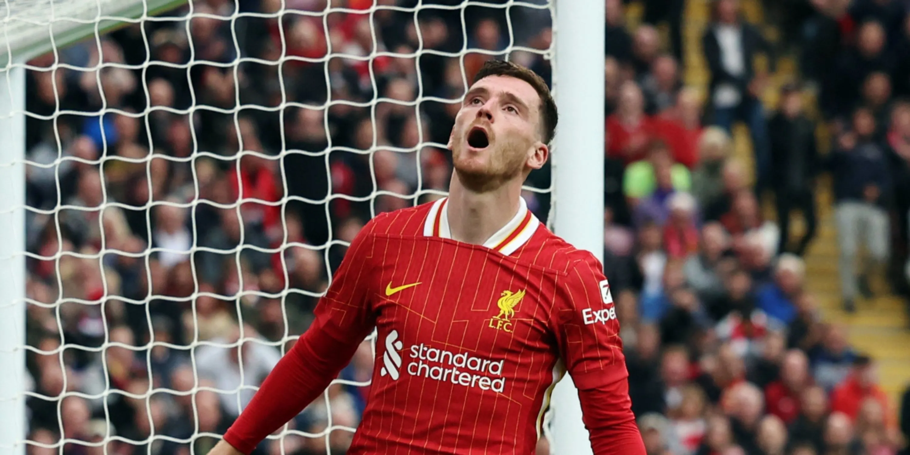 Andrew Robertson - hậu vệ trái kỳ cựu của Liverpool có thể bị bán nếu có lời đề nghị hợp lý