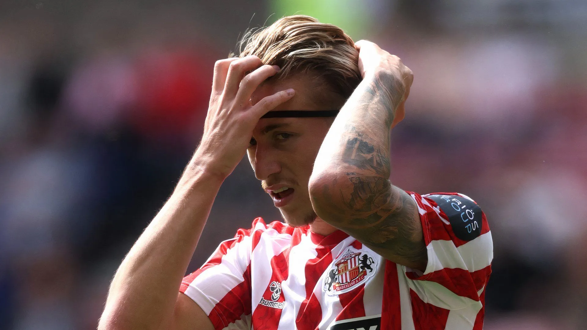 Jack Clarke khi còn khoác áo Sunderland tại Championship