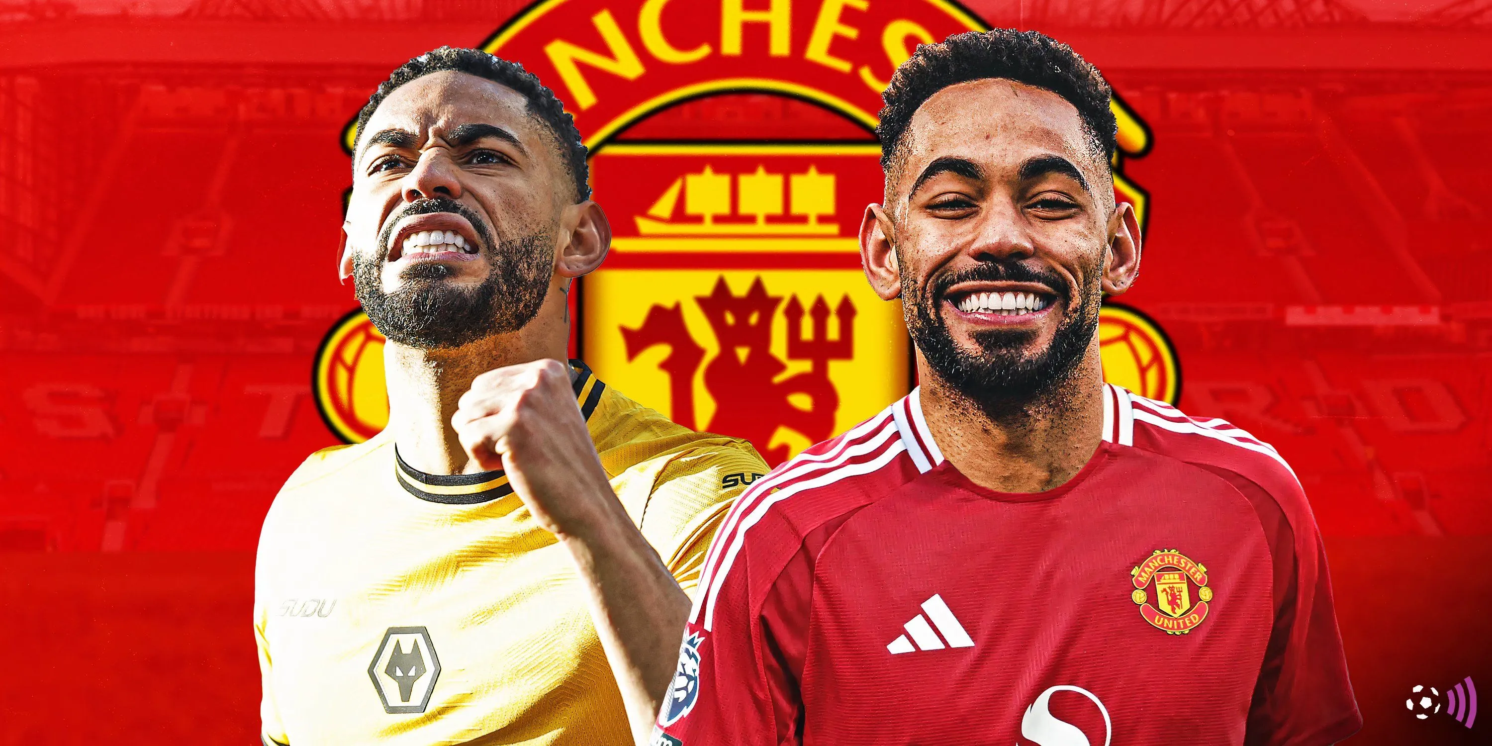 Tiền đạo Matheus Cunha của Wolves ăn mừng bàn thắng tại Premier League, mục tiêu chuyển nhượng hàng đầu của Man Utd