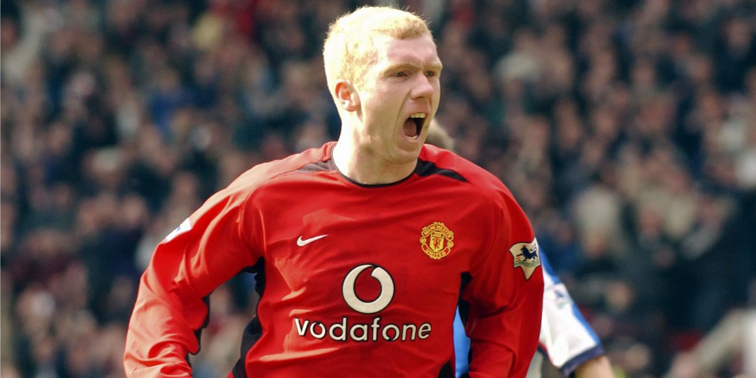 Tiền vệ Paul Scholes của Manchester United