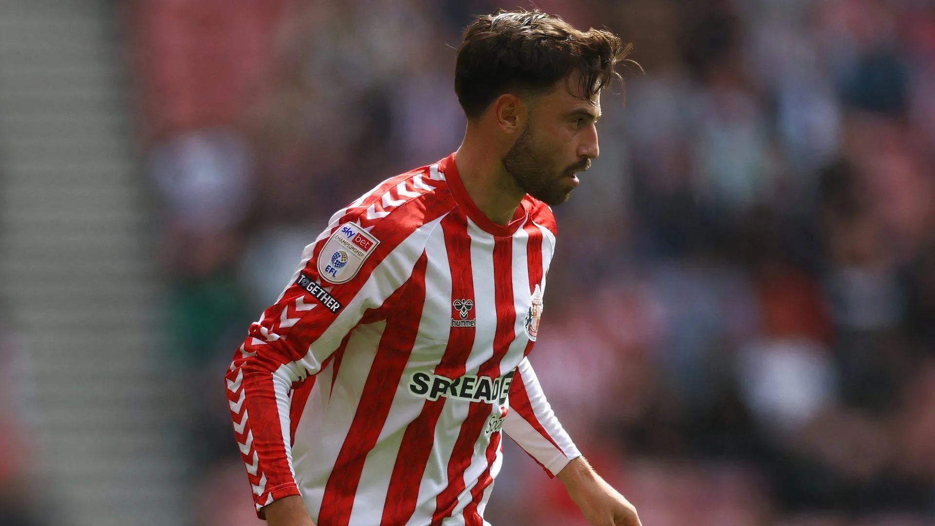 Cầu thủ Patrick Roberts của Sunderland
