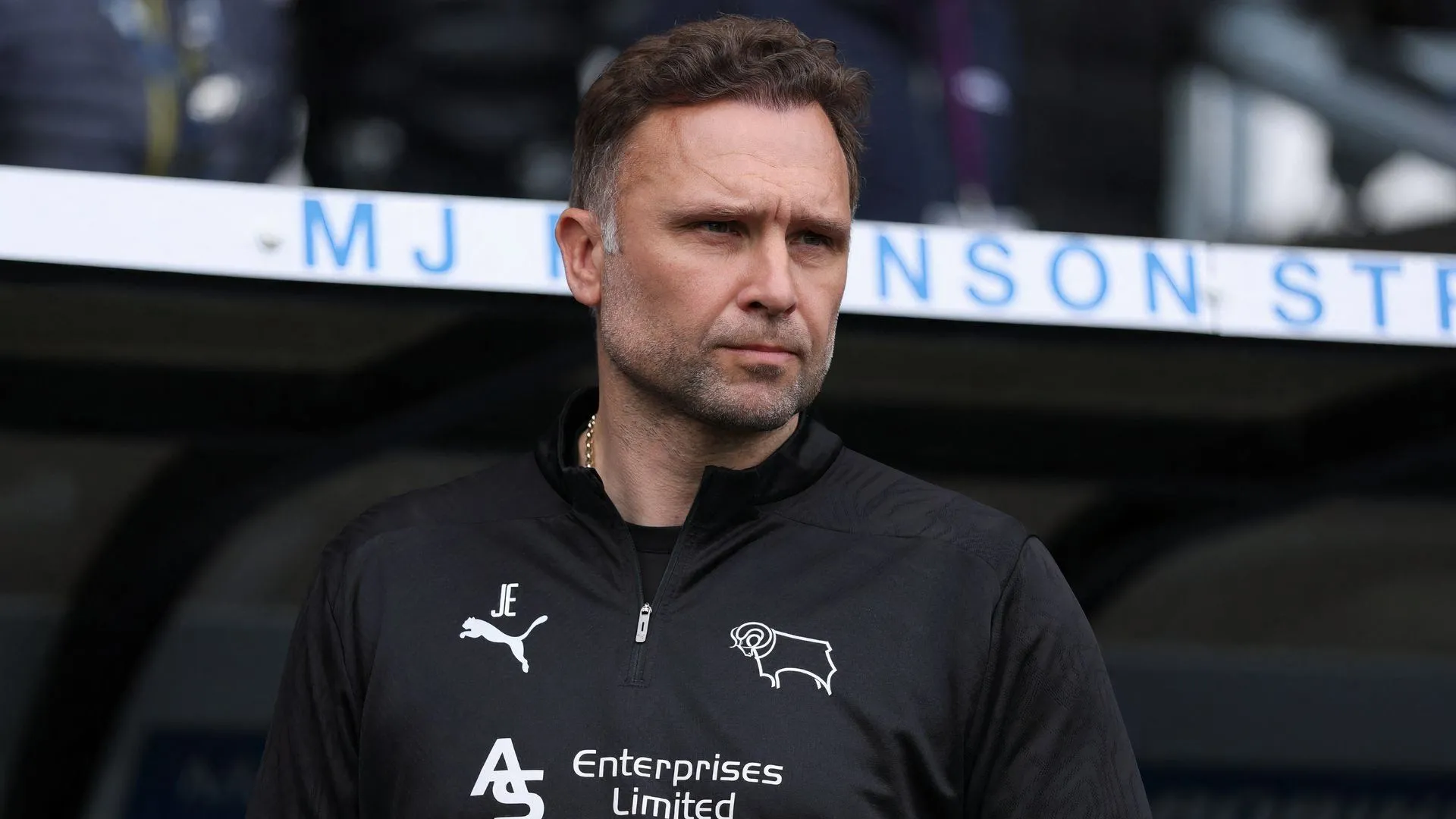 HLV John Eustace của Derby County, người muốn chiêu mộ Cody Drameh