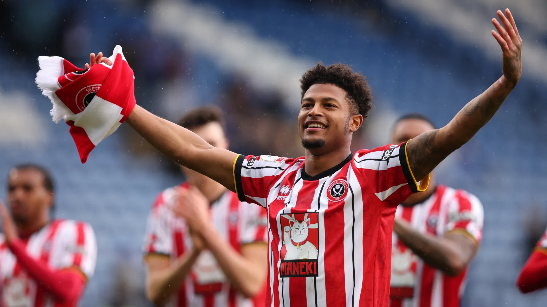 Rhian Brewster trong màu áo Sheffield United