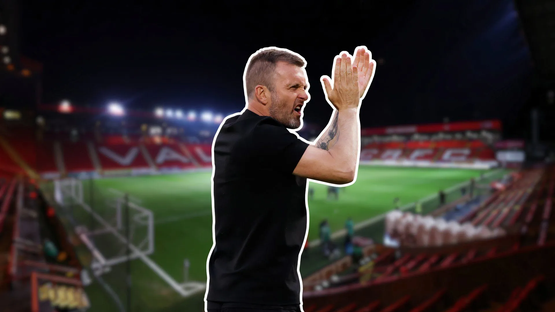 Nathan Jones trên cương vị HLV Charlton Athletic