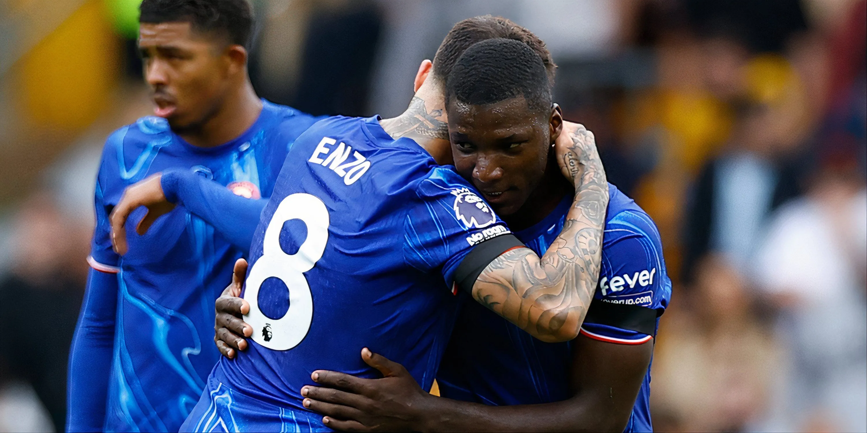 Cặp đôi tiền vệ trung tâm Enzo Fernández và Moises Caicedo của Chelsea