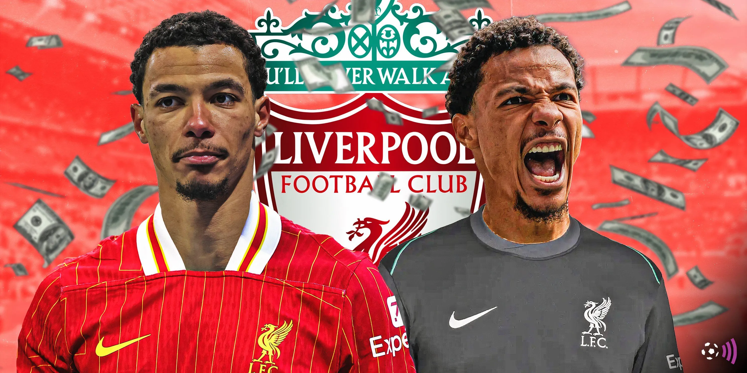 Hình ảnh đồ họa về Hugo Ekitike, mục tiêu tiền đạo của Liverpool trong kỳ chuyển nhượng hè