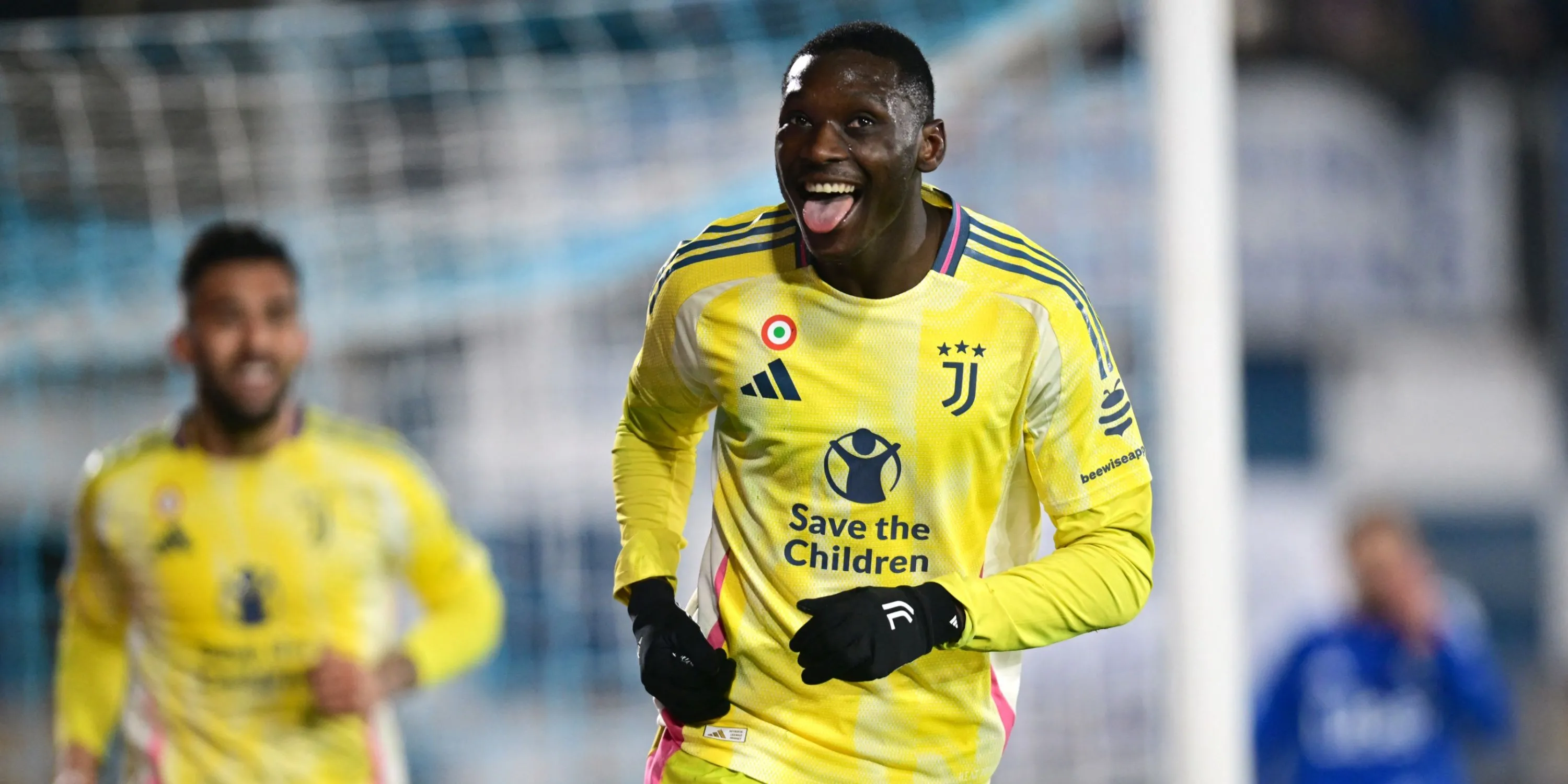 Randal Kolo Muani trong màu áo Juventus, mục tiêu tiềm năng của Man Utd.
