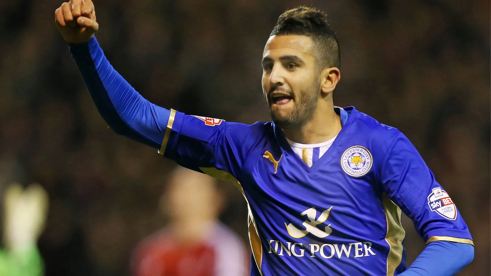 Riyad Mahrez khi còn khoác áo Leicester City tại Championship