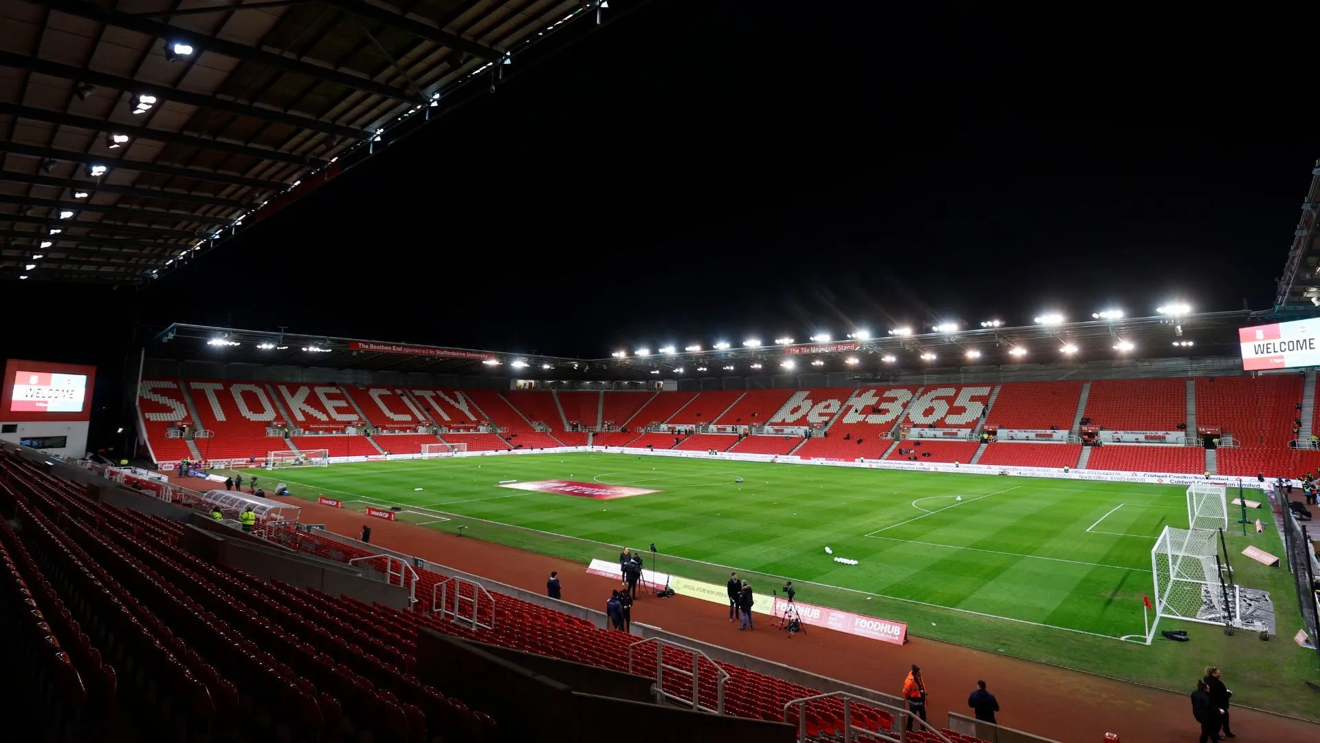Sân vận động bet365 nơi Stoke City thi đấu