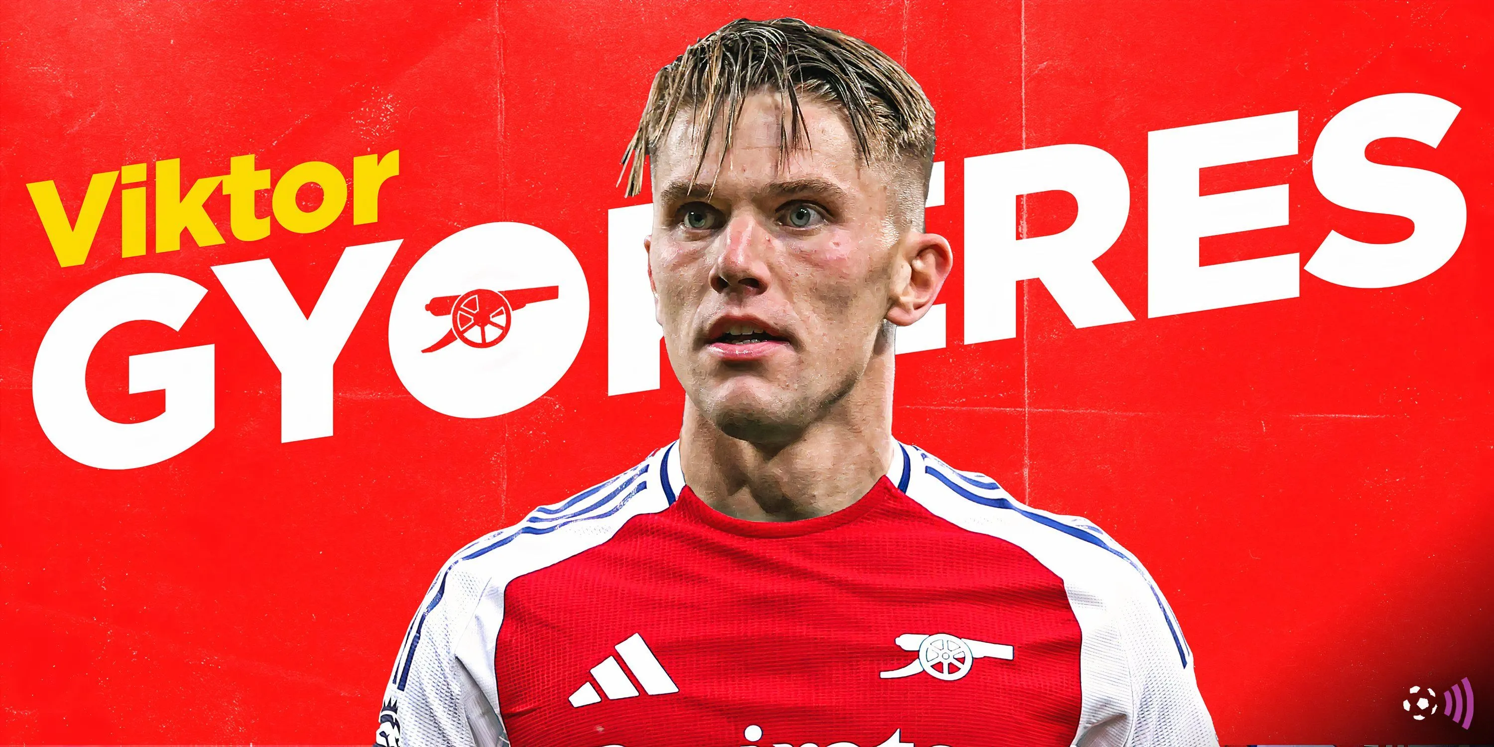 Tiền đạo Viktor Gyokeres trong chiếc áo đấu Arsenal, bản hợp đồng được kỳ vọng sẽ mang về vinh quang.