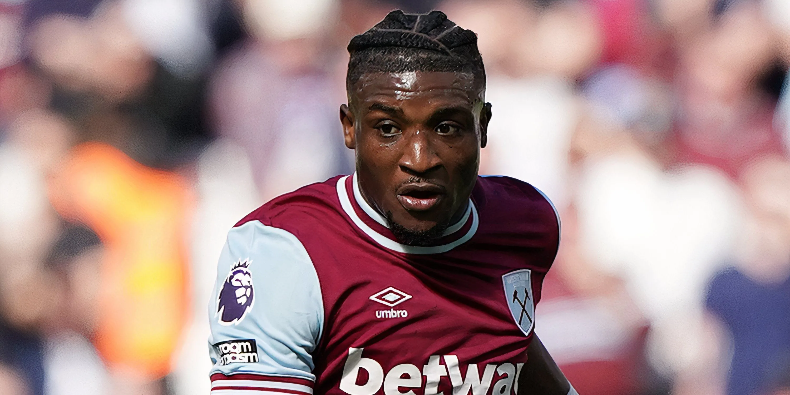 Tiền vệ Mohammed Kudus thi đấu cho West Ham