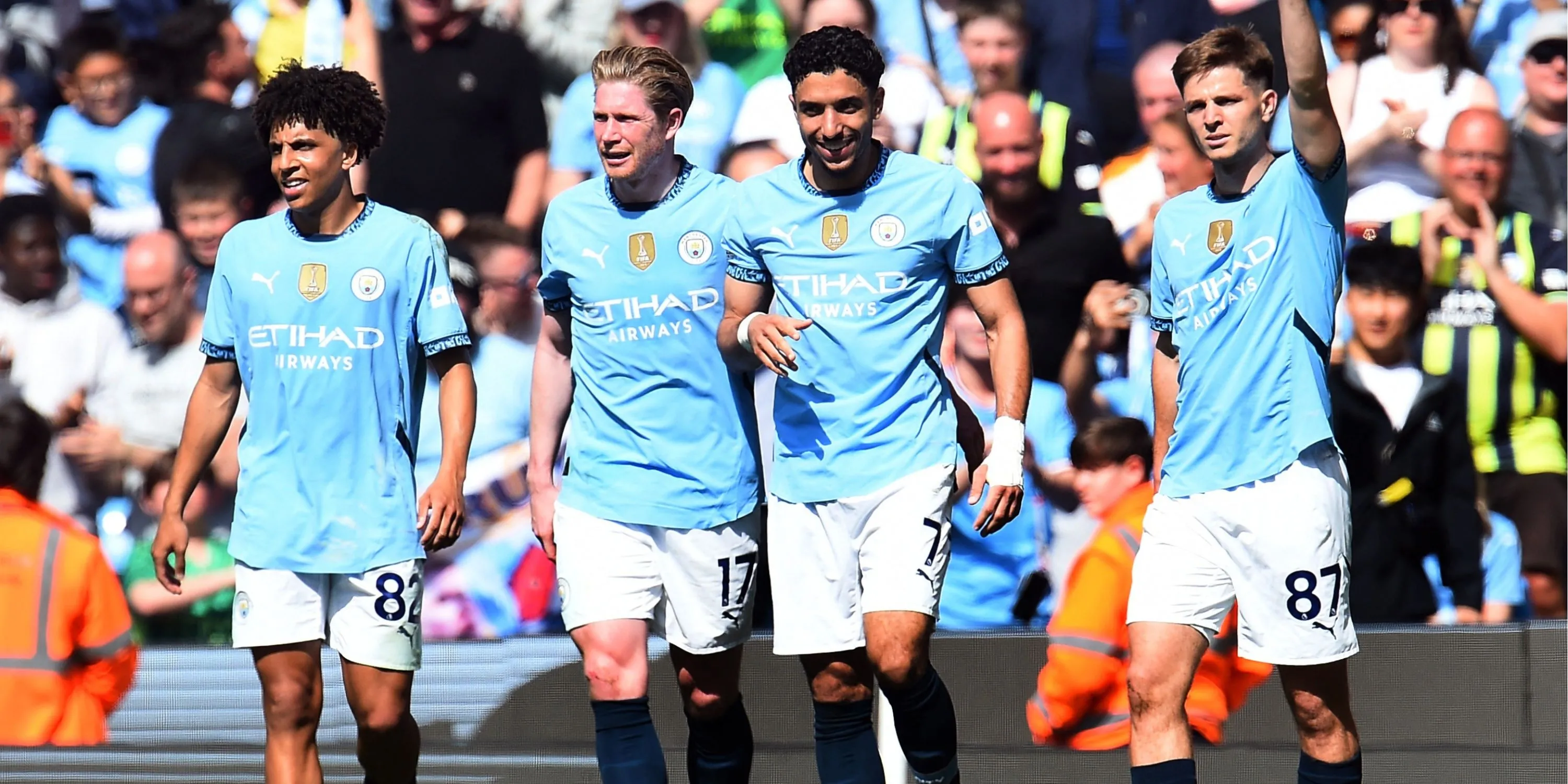 Tiền vệ trẻ James McAtee của Manchester City.